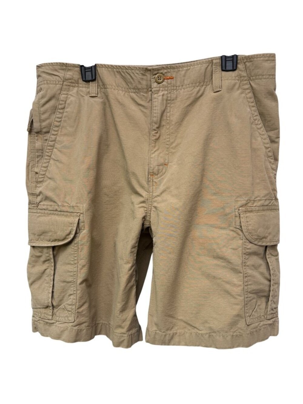 L.L.Bean Allagash Cargo Shorts Mens 36 Khaki Tan 9" inseam Utility Outdoors